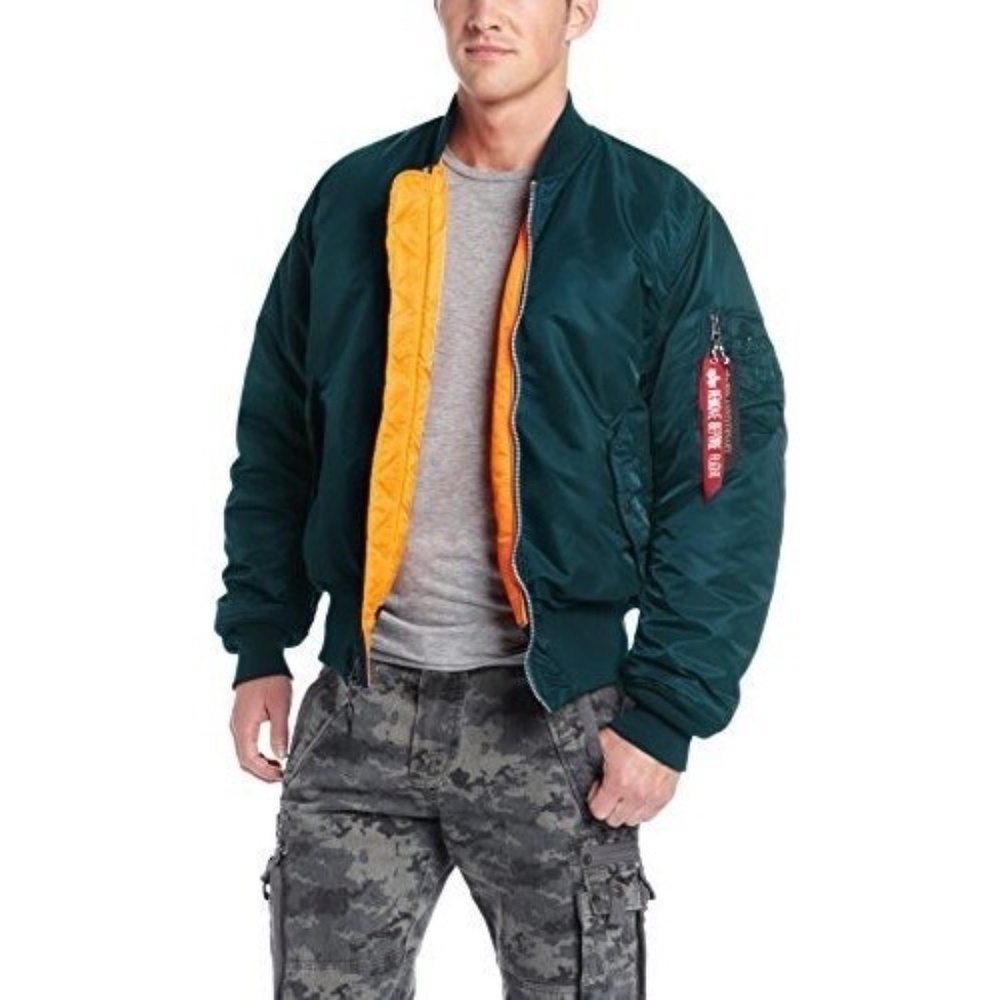 Alpha Industries MA-1 Flight Jacket Teal